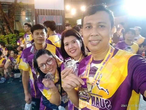 เข้าร่วมกิจกรรม Suan Dusit Tourism Run 2018 :  วิ่งรอบรั้ว  ทัวร์รอบเมือง ชิงถ้วยประทานพระเจ้าหลานเธอ พระองค์เจ้าพัชรกิติยาพา