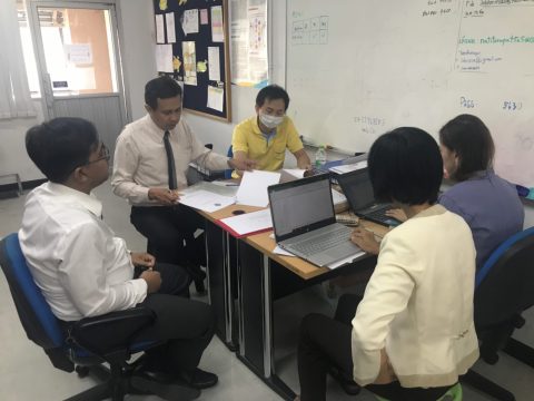 ประชุมทวนสอบ มคอ5 หลักสูตร 1/62 (17 ธ.ค. 2562)