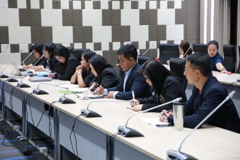 ประชุมเพื่อติดตามงาน และสรุปการเตรียมความพร้อมในการดำเนินงานโครงการการประชุมวิชาการระดับปริญญาตรีด้านคอมพิวเตอร์ภูมิภาคเอเชีย(AUCC) (8 ม.ค. 63)