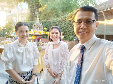 เข้าร่วมทำบุญ และประชุมบุคลากรประจำปี 2563 (7 ม.ค. 63)