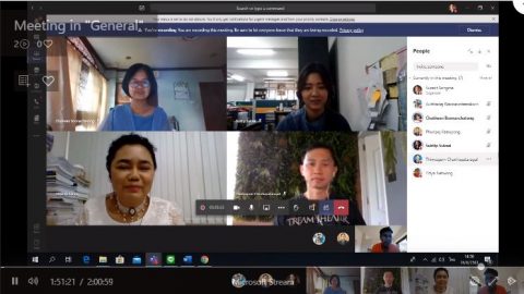 ประชุมคณะกรรมการกลั่นกรองผลการประเมินการปฏิบติงาน รอบ 2(มค-มิย63) (16 มิ.ย.63)