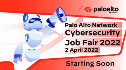 เข้าร่วมอบรมและงานสัมมนาเกี่ยวกับการรักษาความมั่นคงปลอดภัย Palo Alto Network Cybersecurity Job Fair 2022 (2 เม.ย. 65)