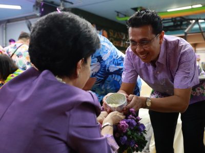 ร่วมกิจกรรม สืบสานวัฒนธรรมประเพณีวันสงกรานต์ ประจำปี 2568 มหาวิทยาลัยสวนดุสิต (10 เม.ย. 68)