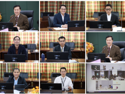 ประชุมหารือและวางแผนการดำเนินงานเกี่ยวกับการจัดกิจกรรมและส่งเสริมความสัมพันธ์ระหว่างศิษย์เก่ากับมหาวิทยาลัย (8 เม.ย. 68)